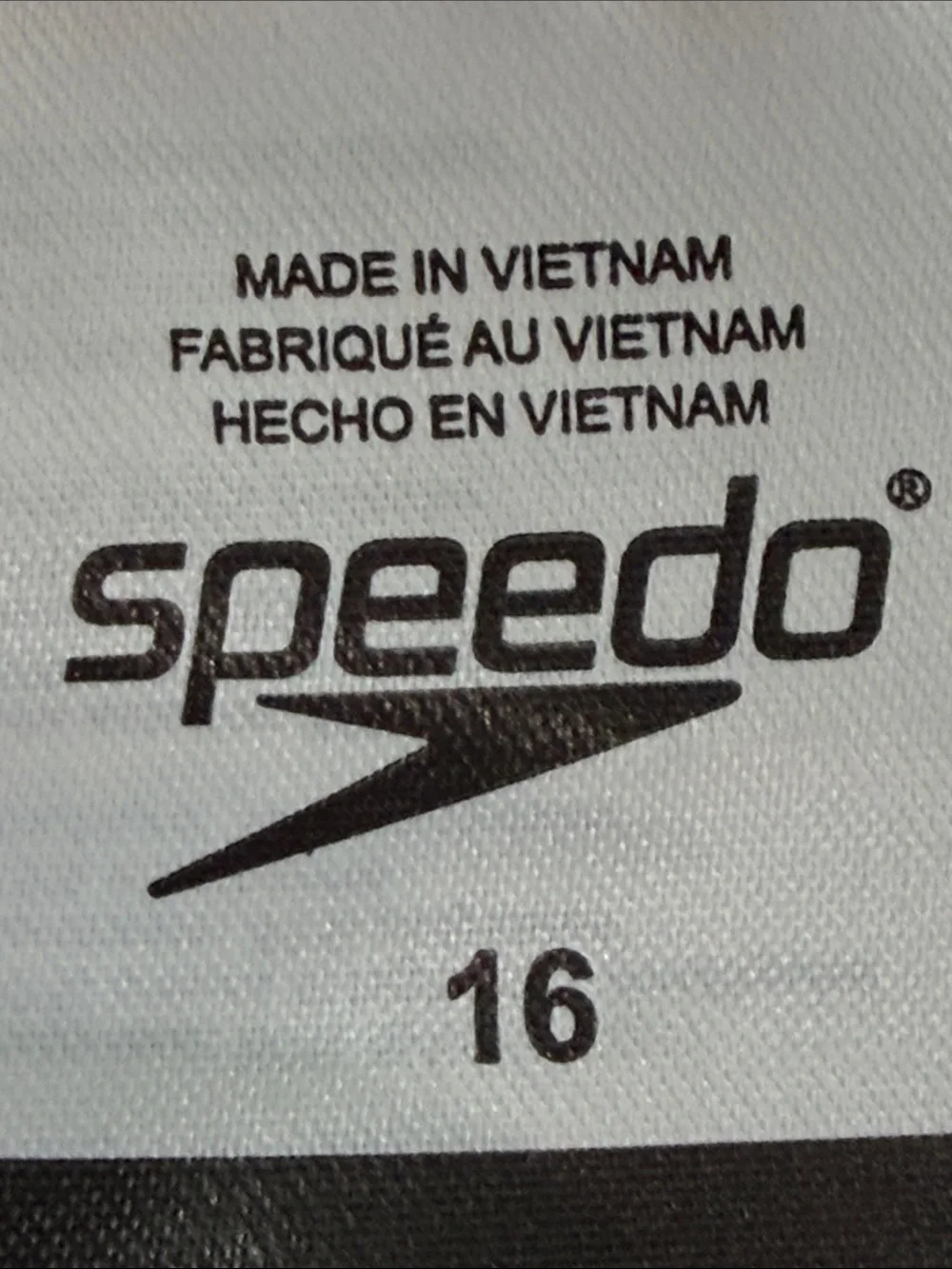Speedo streamlined one